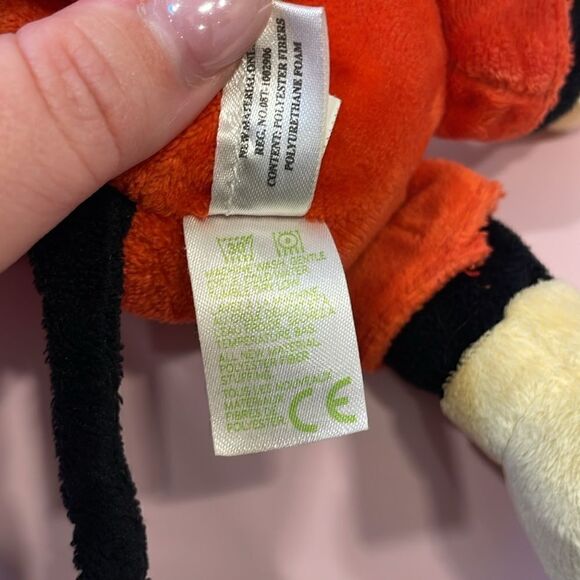 Disney Baby Mickey Mouse Rattle/Crinkle Baby Toy Good Used Condition 11.5” long - Picture 8 of 8